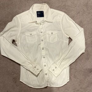 White Button-Up Shirt